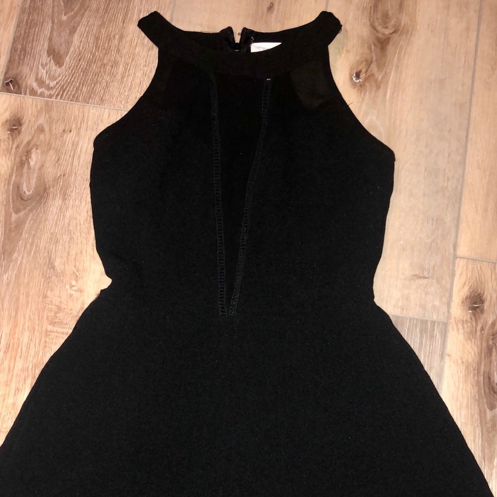 Short cute black romper